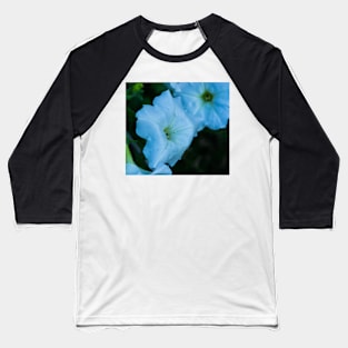 Flower with rain droplets. Baseball T-Shirt